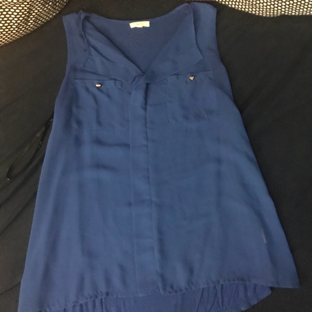 Royal blue Mine tank top